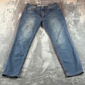Vintage Genes Black Men's Jeans‎ Size 32X30 Straight Leg Dark Wash